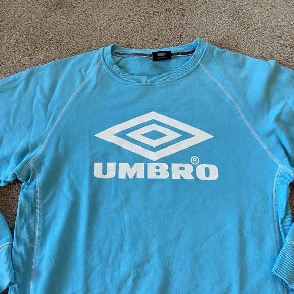 UMBRO blue sweatshirt, size M - Picture 3 of 4